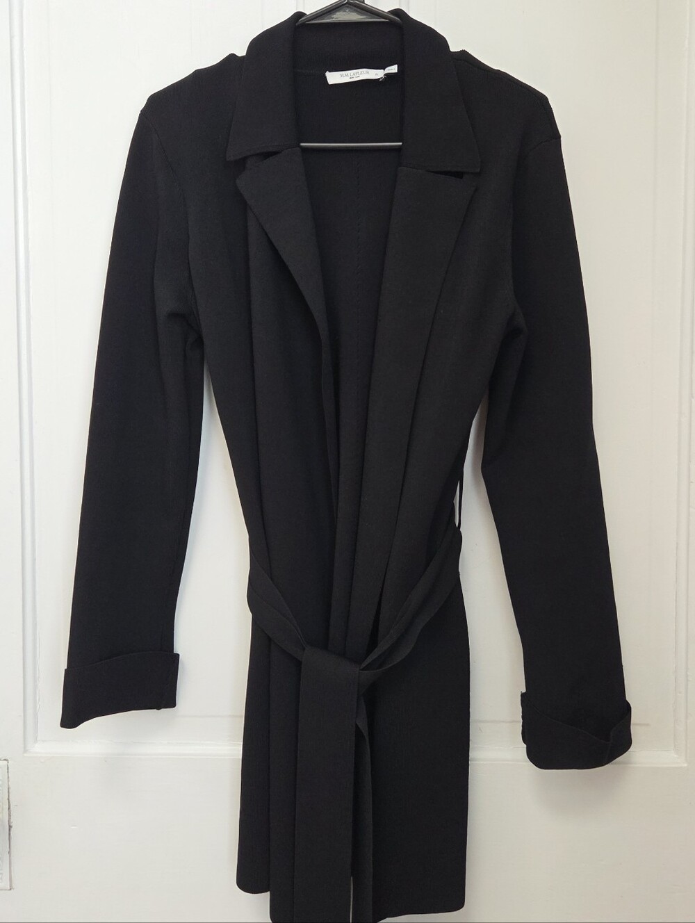 MM Lafleur Merritt Wrap Jardigan Black XL